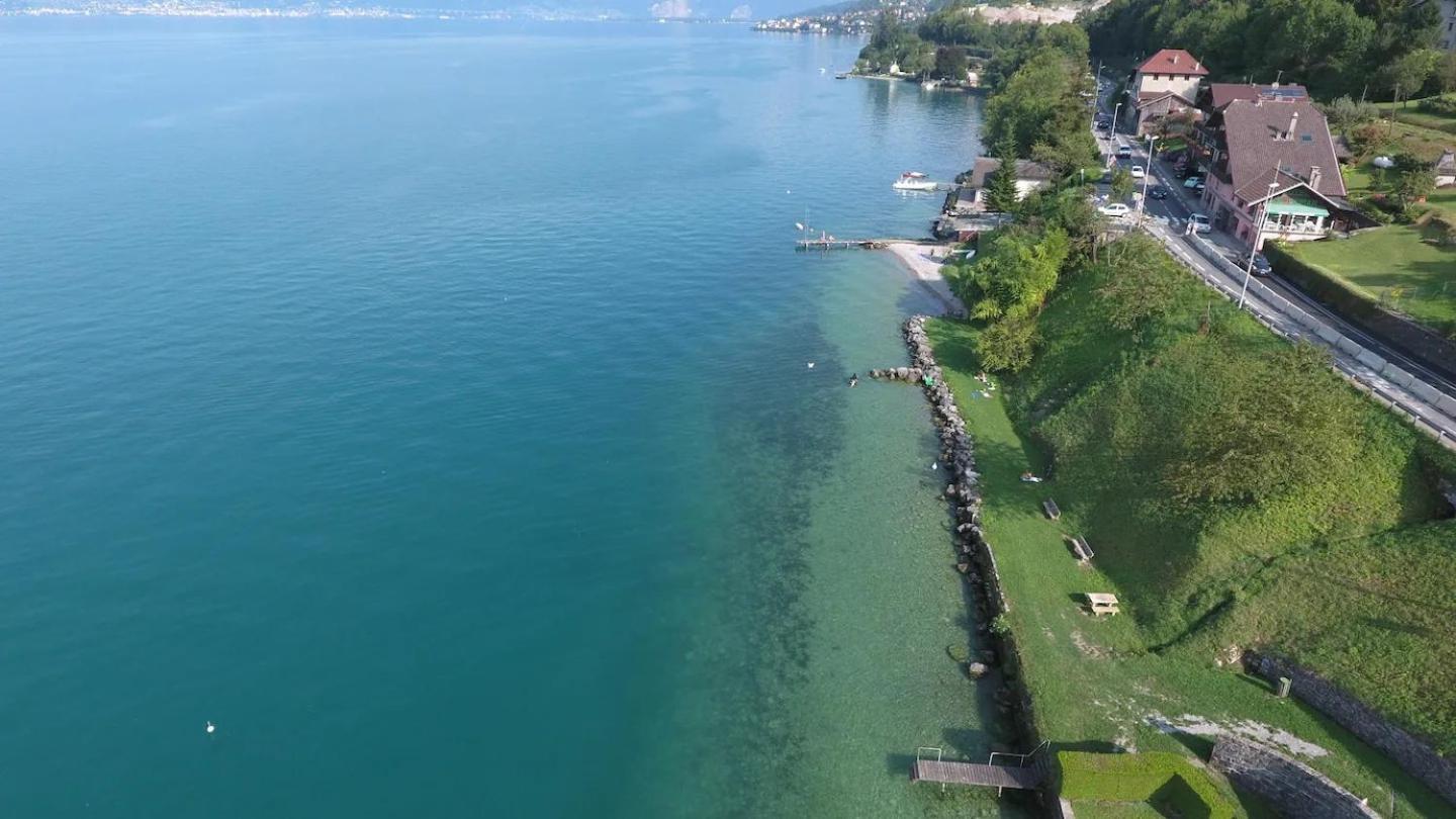 Chez Malou & Hugo Vue Lac Proche Suisse & Stations ! Saint-Gingolph Zewnętrze zdjęcie