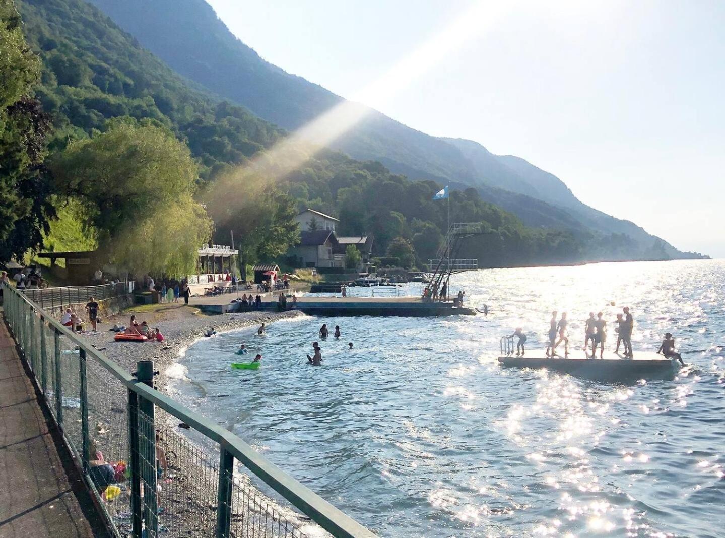Chez Malou & Hugo Vue Lac Proche Suisse & Stations ! Saint-Gingolph Zewnętrze zdjęcie